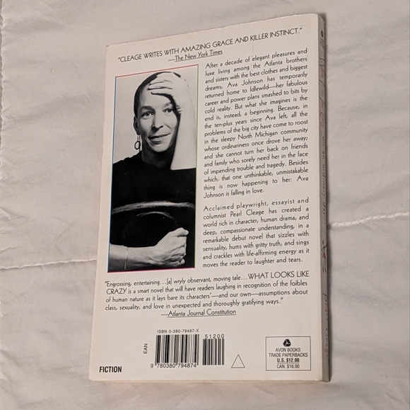 💥 What Looks Like Crazy on an Ordinary Day by Pearl Cleage Paperback - Picture 2 of 2